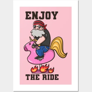 Enjoy the ride Posters and Art